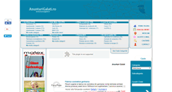 Desktop Screenshot of anunturigalati.ro